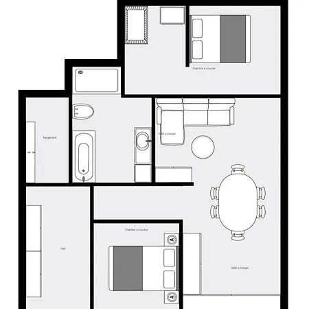 Maison En Plein Centre Avec Terrasse Et Jardin 度假居